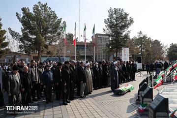 مراسم تشییع پیکر مرحوم محمد هادی چمران