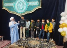 برگزاری جشن نیمه شعبان در محله پورسینا