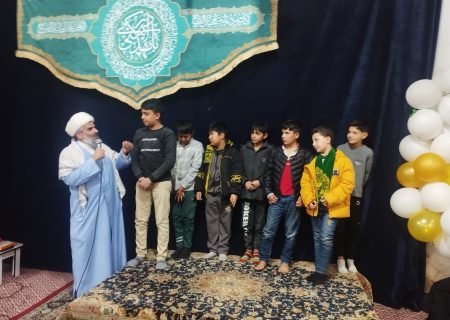 برگزاری جشن نیمه شعبان در محله پورسینا