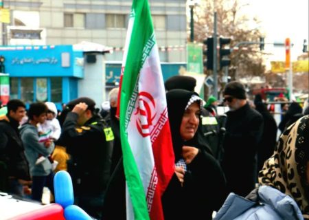حال هوای میدان بسیج در روز حماسه ۲۲ بهمن
