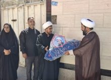 نصب پلاک افتخار شهدای محله عمار یاسر