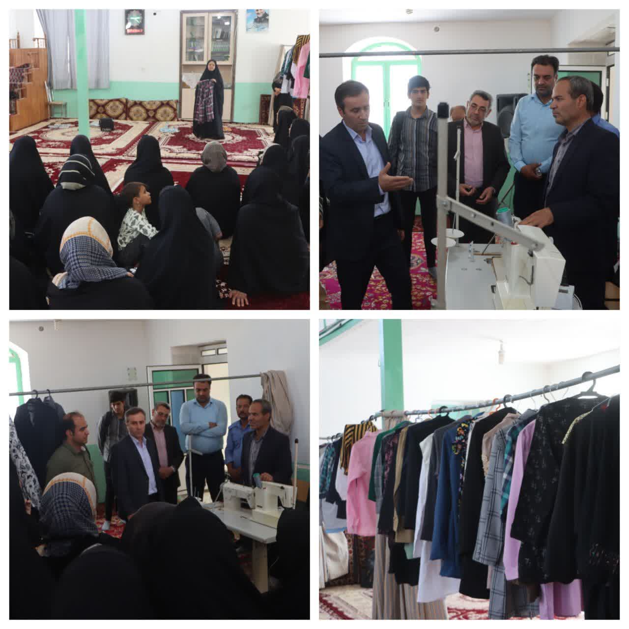 توانمندسازی ۷۰ بانوی روستایی با برگزاری دوره‌های خیاطی در شهرستان مرزی خراسان رضوی خواف