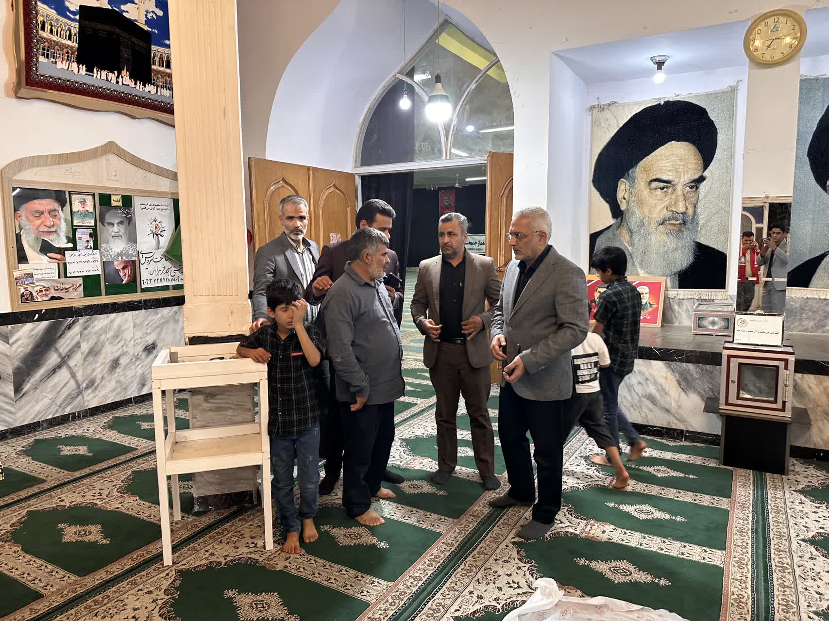 بازدید فرماندار خواف از کاروان زائران پیاده زوزن