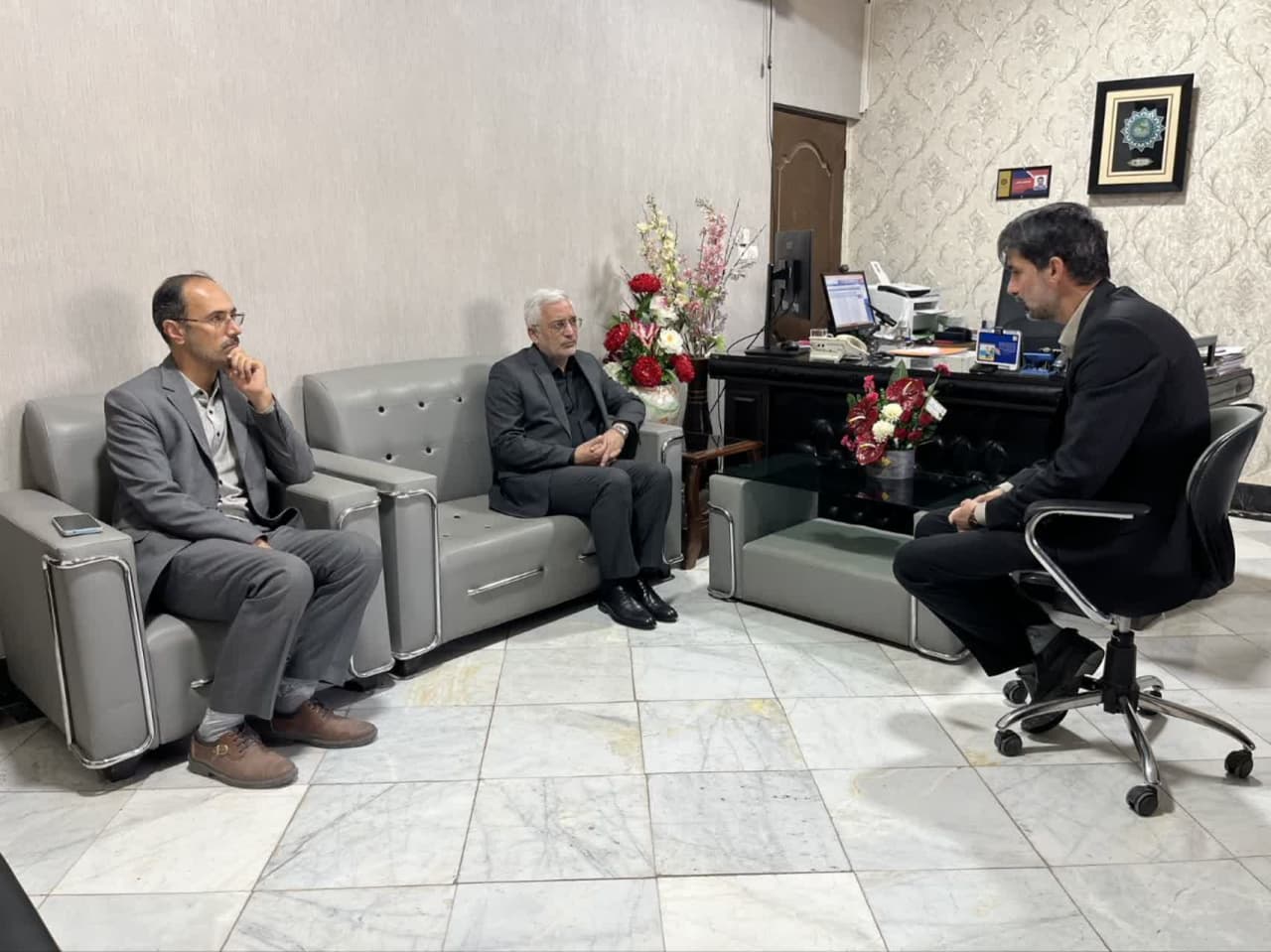 بازدید فرماندار خواف از اداره بهزیستی به مناسبت روز بهزیستی