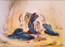 رهبر معظم انقلاب: هربار به تابلوی عصر عاشورا استاد فرشچیان نگاه کرده‌ام، گریه کرده‌ام