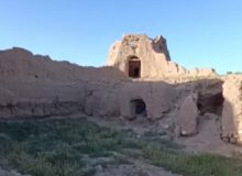 چهار برجی قلعه شیخلو تربت جام، در شرایط تخریب یا استحکام بخشی
