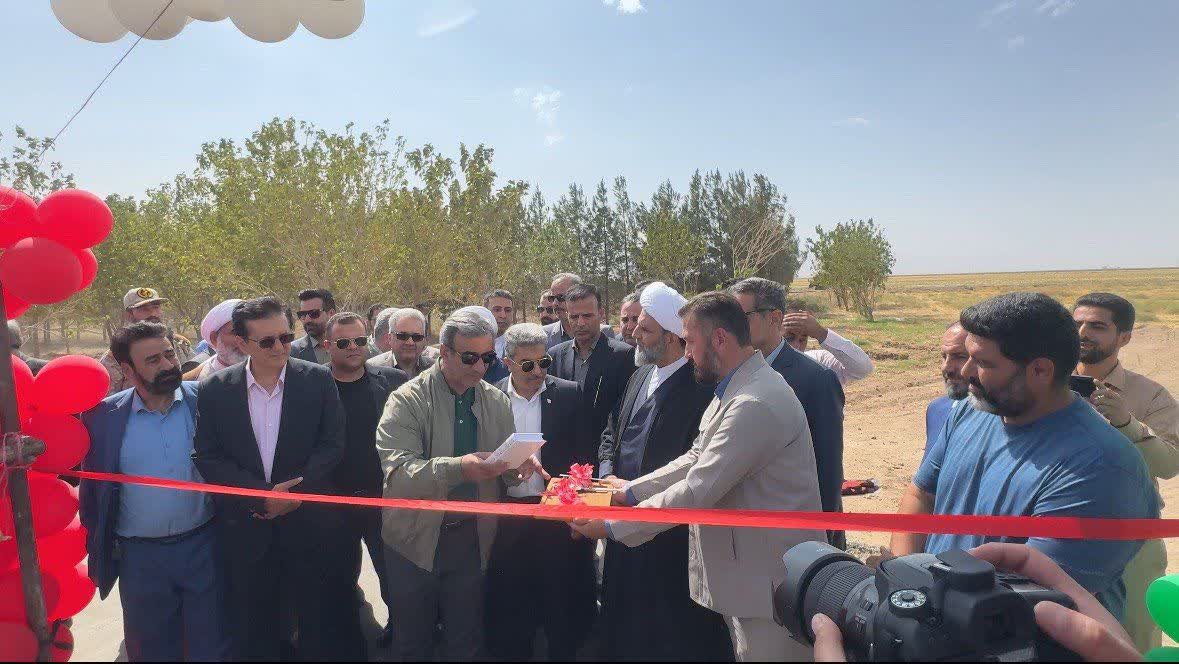 افتتاح دو طرح بزرگ نیروگاه خورشیدی و پروژه آبی در تربت جام با حضور استاندار خراسان رضوی