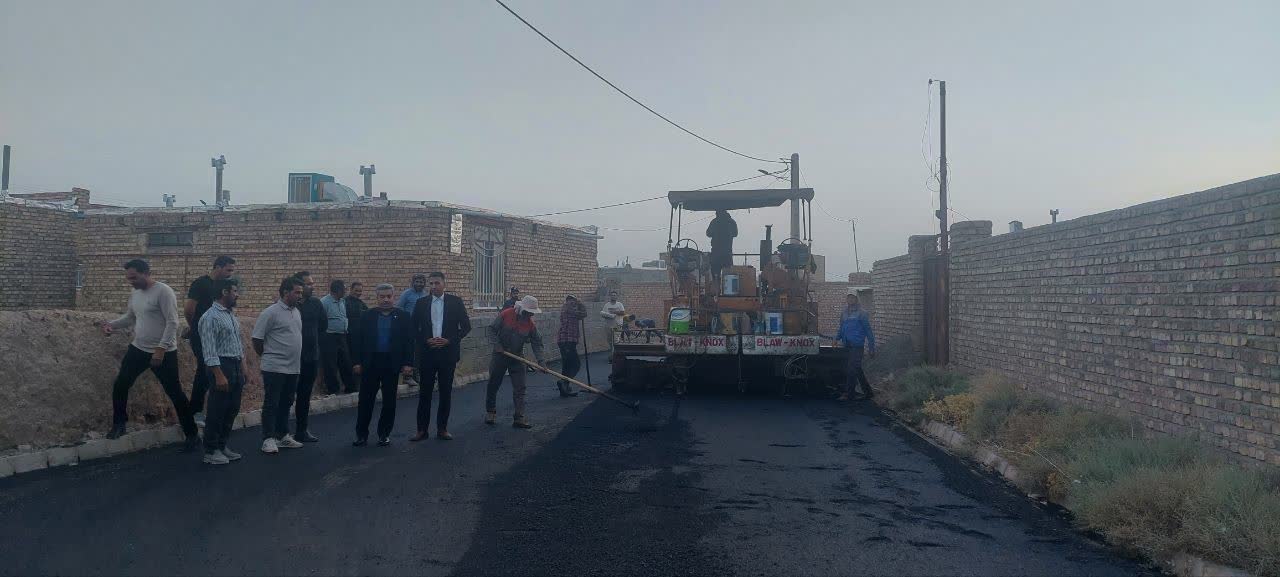 حضورفرماندار تربت جام در روستای حسن‌آباد مولوی