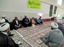نشست روحانیون بخش سلامی با محور آسیب‌های فرهنگی و اجتماعی