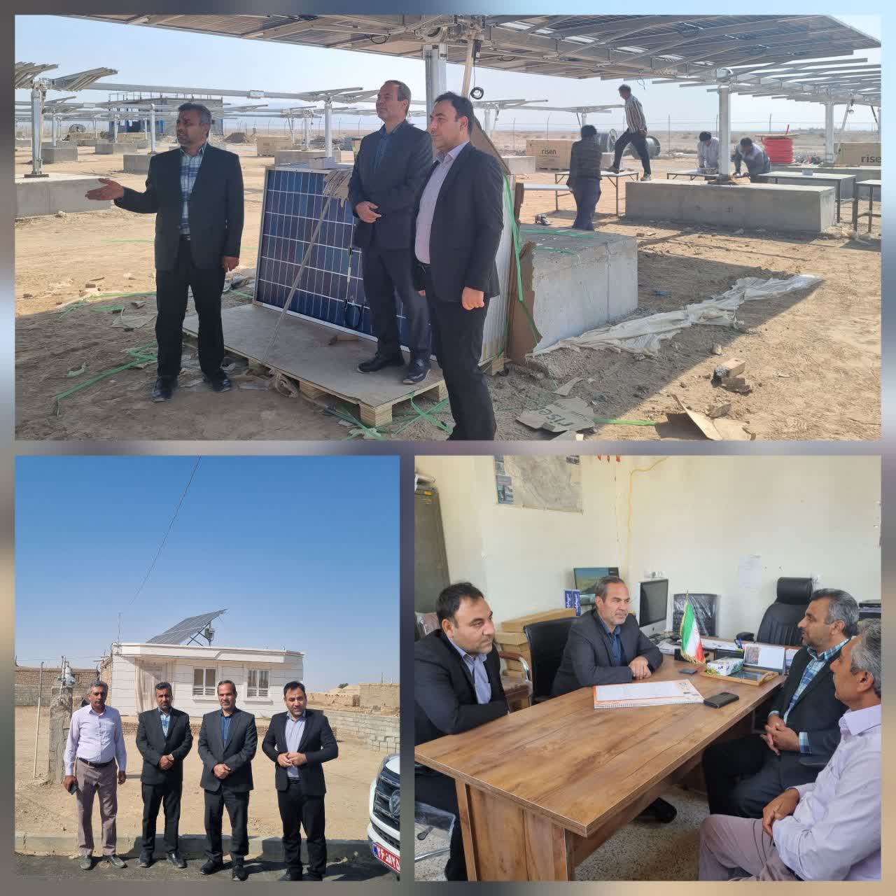 حمایت از نیروگاههای خورشیدی روستایی در اولویت برنامههای توسعه ای شهرستان خواف