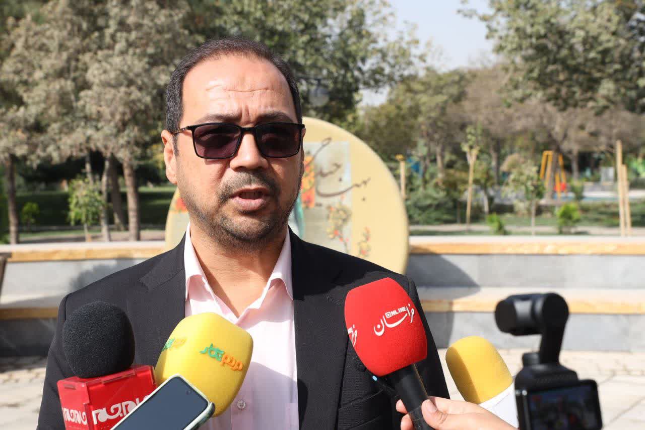 بوستان بانوان بسیج در مشهد افتتاح شد