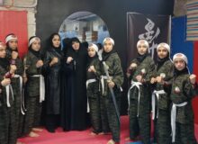 حضور رئیس کمیسیون بانوان و خانواده شورای اسلامی شهر مشهد در باشگاه شهید سیدی محله پورسینا