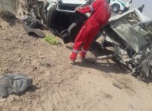 تصادف منجر به فوت در محدوده روستای بحرود شهرستان فیروزه