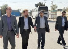 بررسی روند بازگشت اتباع خارجی در بازدید مدیرکل امور اتباع و مهاجرین خارجی استانداری از اردوگاه حسن‌آباد شاندیز