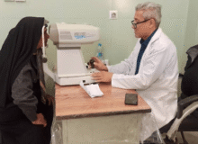  پزشکان جهادی این بار در شهرستان فیروزه در کنار مردم