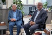 دیدار فرماندار فیروزه با مدیرکل بنیاد مسکن انقلاب اسلامی استان خراسان رضوی