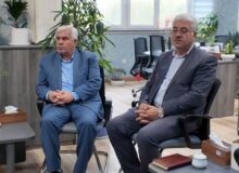 دیدار فرماندار فیروزه با مدیرکل بنیاد مسکن انقلاب اسلامی استان خراسان رضوی