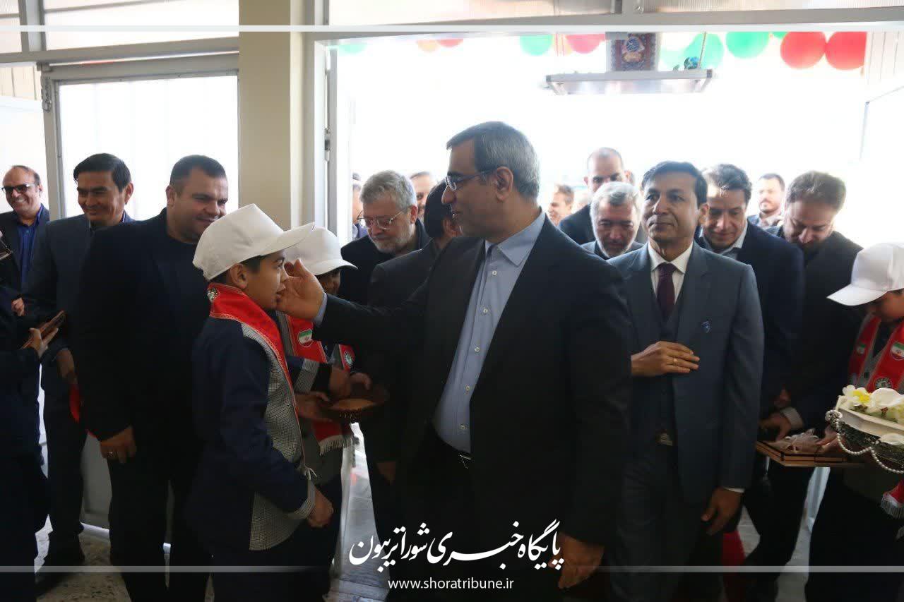 افتتاح دبستان ۱۲ کلاسه «جعفر برزگر» در مشهد
