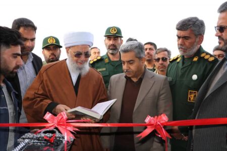 افتتاح ۵۳ طرح آبرسانی در تربتجام