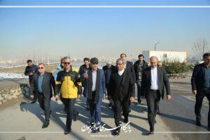 بازدید استاندار از مرکز مدیریت بحران و مانور زلزله مشهد