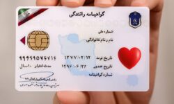 آغاز درج نشان اهدای عضو روی گواهینامه‌های رانندگی | راهور فراجا