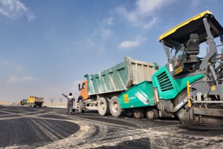 تداوم عملیات اجرایی پروژه آرامستان بهشت رضوان مشهد